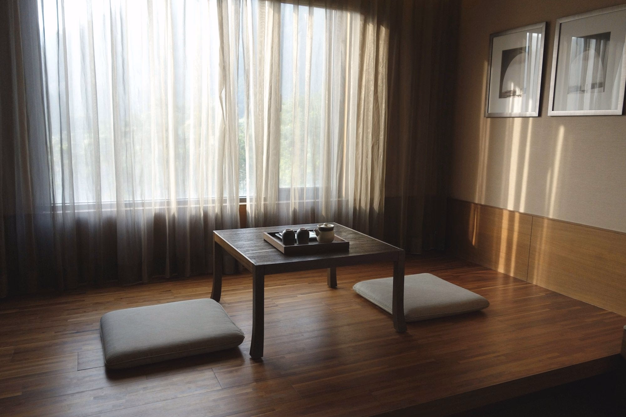 個室のしつらえ